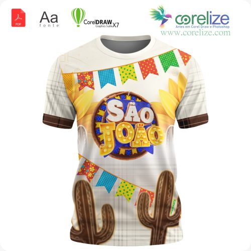 Arte São João Festa Junina 4